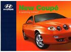 Hyundai Coupe 1999-2000 UK Market Launch 8pp Sales Brochure 1.6i SE 2.0 SE