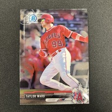 2017 Bowman Draft Chrome NNO No Number Taylor Ward Los Angeles Angels