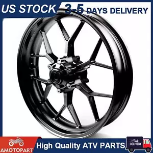 17" Complete Front Wheel Rim Black Fits Honda CBR600RR 2013 2014 2015 2016 2017 - Bild 1 von 5