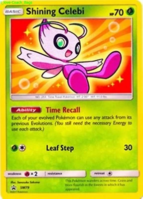 Shining Celebi - SM79	Shiny Holo Rare Near Mint SM PROMO Pokemon - Image 1 of 2