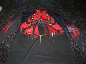 SPIDER MAN HALLOWEEN LONG SLEEVE SHIRT Men’s M - L MARVEL Super Hero - Picture 1 of 6