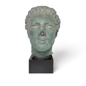 Replica Bronzed Resin Bust of North African Man BC 300 - Picture 1 of 5