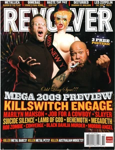 Revolver Magazine February 2009 Killswitch Engage Megadeth Metallica Slayer - Picture 1 of 2