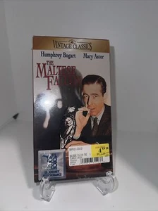 (NEW) The Maltese Falcon - VHS - Movie - Humphrey Bogart - Crime - Mystery - Picture 1 of 6