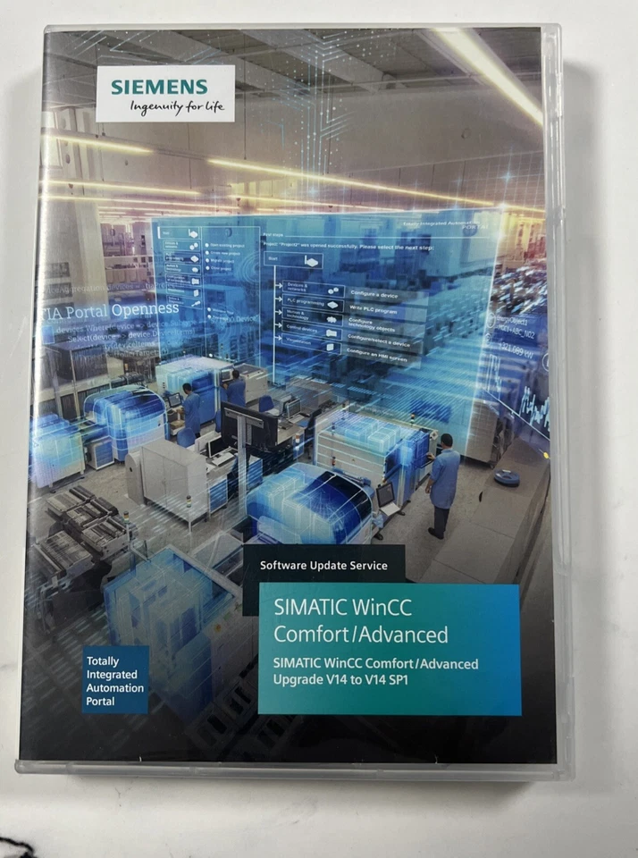 SIEMENS SIMATIC WinCC Comfort/Advanced Upgrade V14 SP1 EWK-SUS1147019 Software - Bild 1 von 4