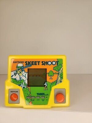 Skeet Shoot Electronic hand held video game by Tiger. Works