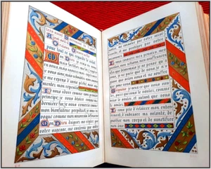 ⚜ (1860) Book of Hours ⚜ CHROMOLITHOGRAPHS Christian Catholic Antique Bible Art - Picture 1 of 24