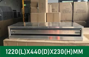 1220*440*230mm Aluminium Tool Boxes Truck Ute Tool Boxes Tool Box Toolbox 4 Whee - Picture 1 of 8