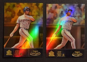 2001 Topps Gold Label Class 2 #57 Jose Cruz Jr. Base & /699 lot Blue Jays - Picture 1 of 2