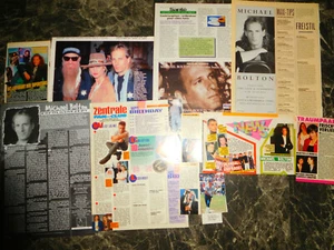 MICHAEL BOLTON  49  TEILE/PARTS  CLIPPINGS  LOT   0617 - Picture 1 of 3