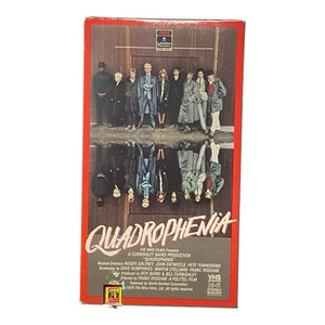The Who’s Quadrophenia VHS 1983 Roger Daltrey Pete Townsend John Entwistle Rare - Photo 1/4