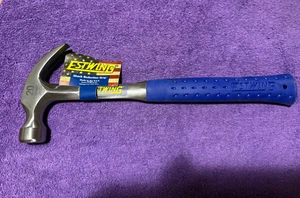Estwing 20oz Curved Steel Claw Carpenter Nail Hammer Vinyl Grip E3/20C__ - Picture 1 of 1