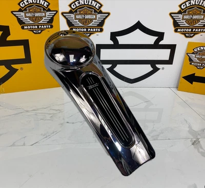 OEM 08-21 Harley Street Glide tablero consola cubierta panel botón tapa cromo Foto 1 de 4