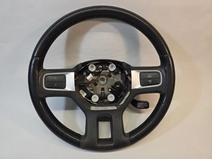 Dodge Ram 1500 2500 3500 2009-12 volante de cuero negro con crucero - Imagen 1 de 17