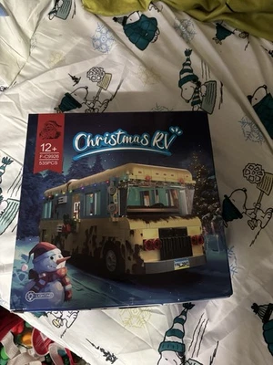 Christmas Vacation Cousin Eddy’s RV Building Block Set – Holiday RV Scene – New - Image 1 of 3