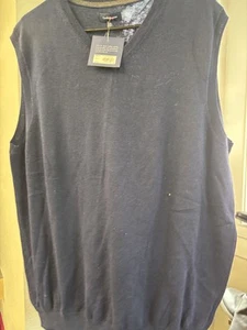 Croft & Barrow Blu Navy Done Gauge Uomo Best Nuovo con etichette - Taglia XL - Foto 1 di 5