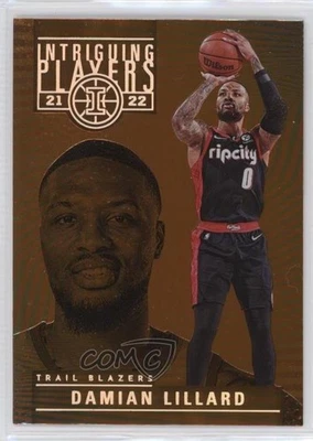 2021-22 Panini Illusions Intriguing Players Orange Damian Lillard #24 - Image 1 of 2