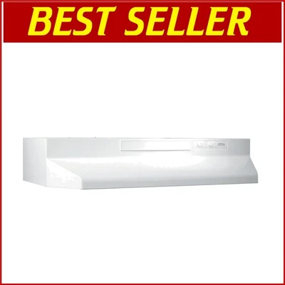 Campana extractora debajo del gabinete de 30 pulgadas con ventilador de escape y luz - Elegancia discreta Foto 1 de 4