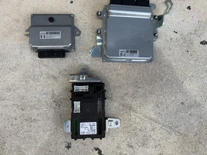 2009-2011 Nissan 370z 3.7L AUTOMATIC ENGINE COMPUTER ECU BCM ECM SET OEM W/o Key - Picture 1 of 8