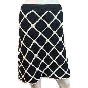Falda Etcetera Tejida Azul Marino - Talla M - Imagen 1 de 4