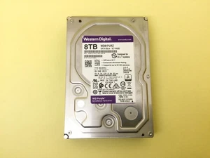 WD Purple 8TB 5400 RPM SATA 6Gb/s 3.5in Surveillance HDD WD81PURZ - Picture 1 of 2
