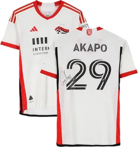 Carlos Akapo San Jose Earthquakes Signed MU #29 White Jersey - 2024 Season - M - Picture 1 of 5