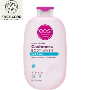 EOS Shea Better Cashmere Body Wash - Fresh & Cozy, Creamy Gel Formula, 16 Oz. - Picture 1 of 12