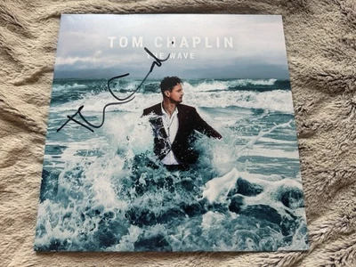 TOM CHAPLIN RARE SIGNED VINYL 2 LP THE WAVE 2016 ISLAND LABEL KEANE Used - Image 1 of 4