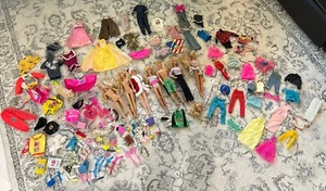 Vintage Lot of Barbies & Barbie Doll Accessories 1960's & Up Mixed - Picture 1 of 22