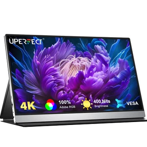 15,6 Zoll 4K Tragbarer Monitore Gaming-Bildschirm Ultra HD Für Xbox Switch PS 4 - Afbeelding 1 van 10