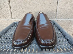 Coach "Eric" brauner Lederhalbschuh | Italienische Slipper | Herren Größe 11,5 D - Bild 1 von 10