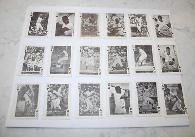 1969 Globe Imports 52 Card MLB Baseball Playing Cards Set Souvenir Advertising - Image 1 of 3