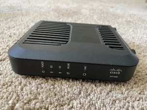 Cisco DPC3008 Docsis 3.0 Cable Modem G1 w/ Adapter & Ethernet - Picture 1 of 2