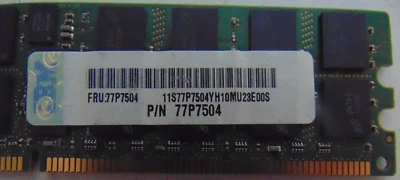 Lot (2x8) 77P7504 IBM 16GB PC2-4200P DDR2-400MHz ECC 4Rx4 Memory Module Micron - Image 1 of 4