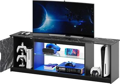 Muebles Para Sala Modernos Televisor Con LED Luces Soporte Mesa Hasta TV 65 inch - Image 1 of 4