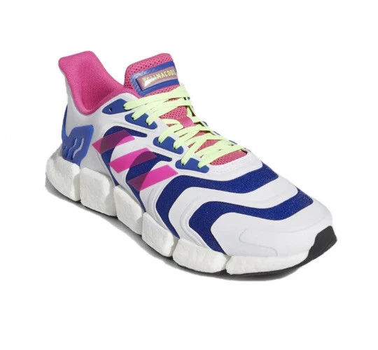 Adidas CLIMACOOL VENTO Men's Sz 5.5 Cloud White Shock Pink Signal Green  FX4731 - Image 1 of 4