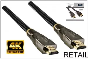 DINIC 10m HDMI M/M HDMI Cable HDMI Type A (Standard) - Picture 1 of 1