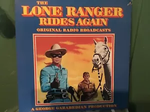 THE LONG RANGER RIDES AGAIN ORIGINAL RADIO BROADCASTS LP * 1975 - Foto 1 di 2