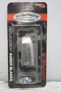 StrikeMaster 6" Mora Replacement Blades - Mora Ice Auger (Blue Shaft) - Picture 1 of 3