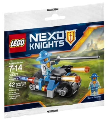 LEGO 30371 NEXO Knight's Cycle NEW in Polybag! 2016 32pcs minifig - Image 1 of 4