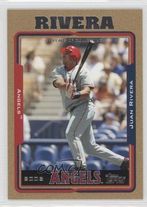 2005 Topps Update Gold /2005 Juan Rivera #UH9