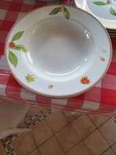 Servizio piatti porcellana bianca