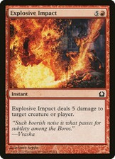1x FOIL Explosive Impact MTG RTR No094 Magic English NM/Unplay common C card X1