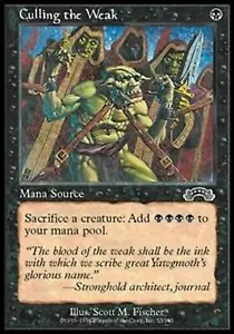 MRM FR/VF Sacrifice of the Weak - Culling the Weak MTG magic EXO - Picture 1 of 1