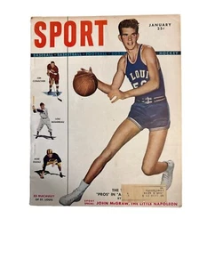 Sport Magazine January 1949 Issue Ed Macauley St Louis Cover - Picture 1 of 3
