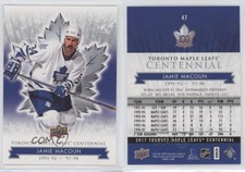 2017 Upper Deck Toronto Maple Leafs Centennial Jamie Macoun #47