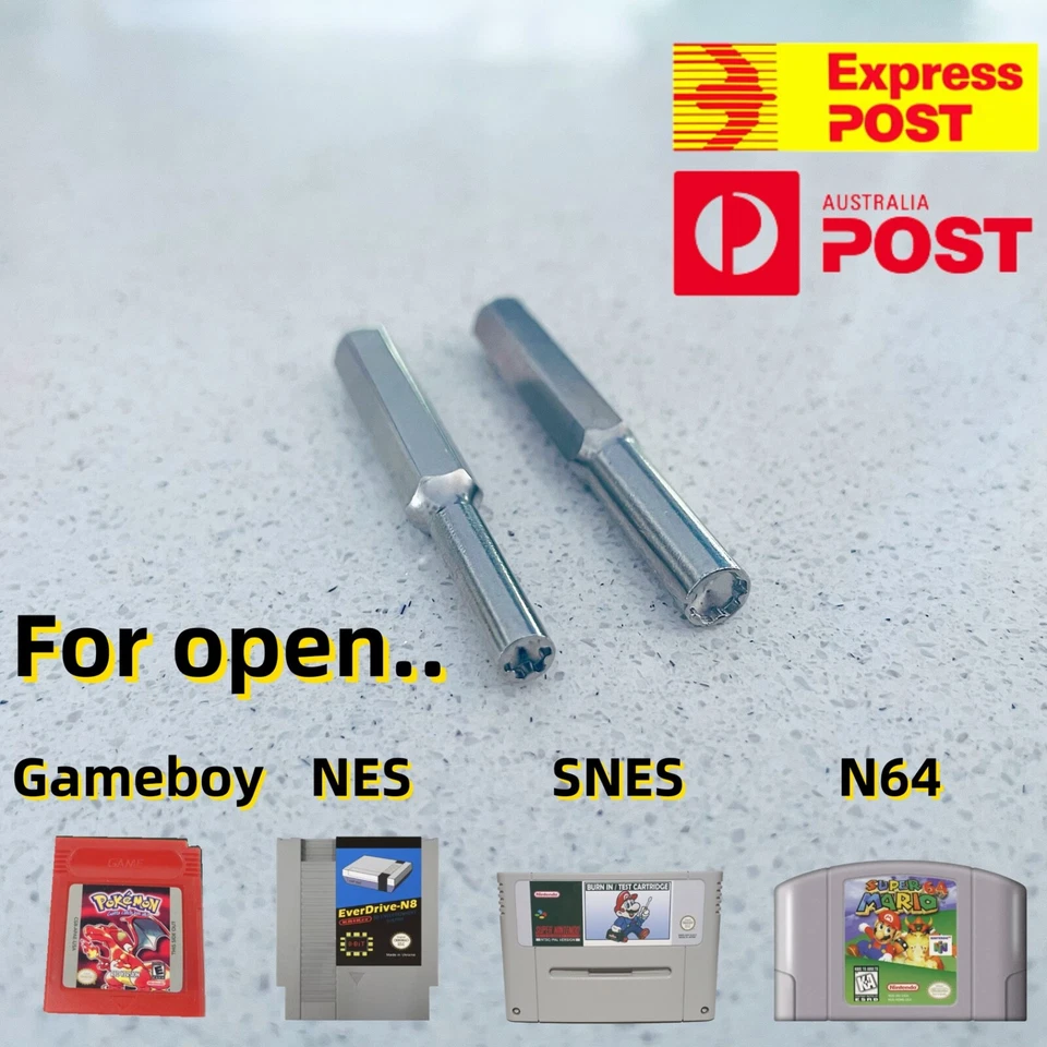 Nintendo Game Cartridage Screw Driver For NES & SNES & N64 & Gameboy & GameCube - Image 1 of 1