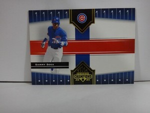 2005 Donruss Champions Baseball Card #338 Sammy Sosa