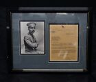 Pedro Albizu Campos Autograph Letter Signed PR National Board 1931 Frame JSA COA