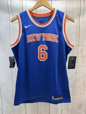 Camiseta Nike New York Knicks Kristaps Porzingis 6 juvenil talla grande Foto 1 de 4